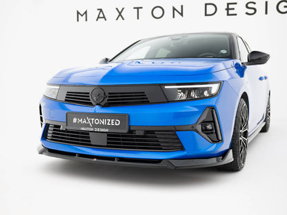 Maxton Design Front Splitter V.1 Opel Astra L (Mk6)