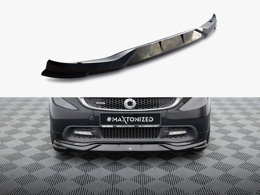 Maxton Design Front Splitter Brabus Smart Fortwo C451 Facelift