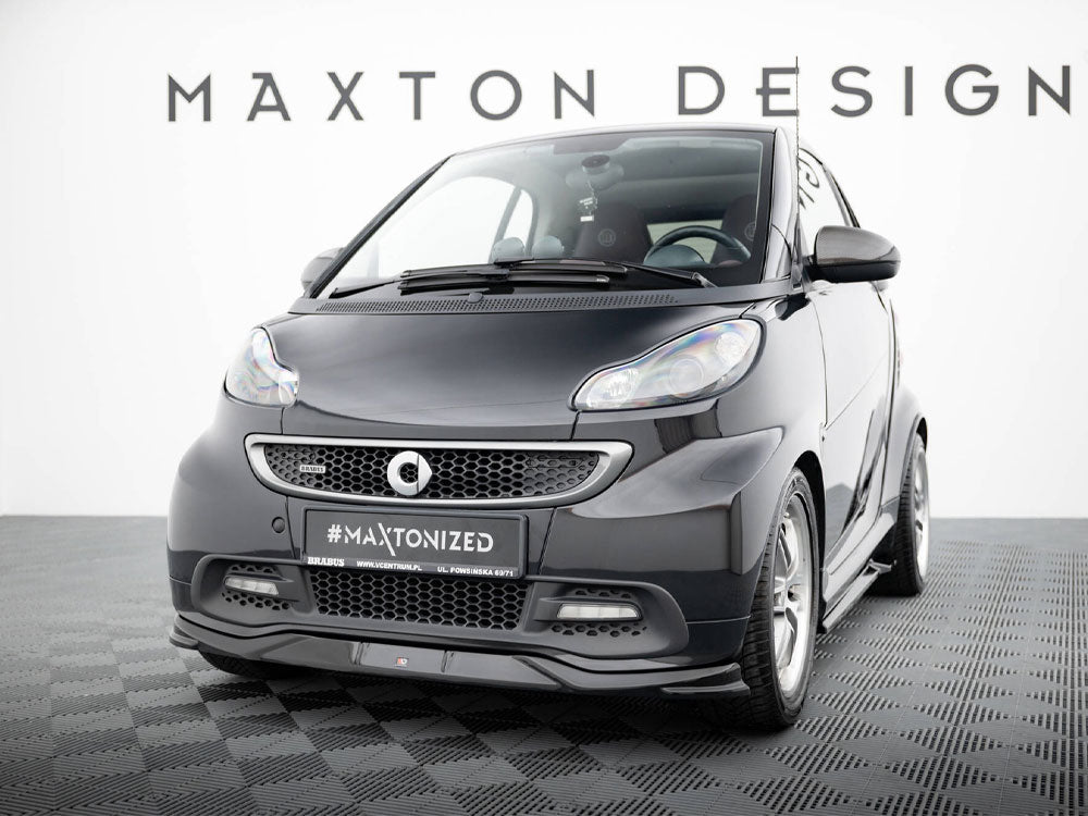 Maxton Design Front Splitter Brabus Smart Fortwo C451 Facelift