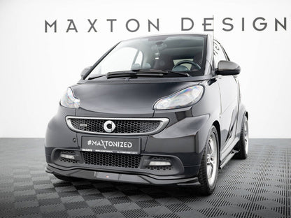 Maxton Design Front Splitter Brabus Smart Fortwo C451 Facelift