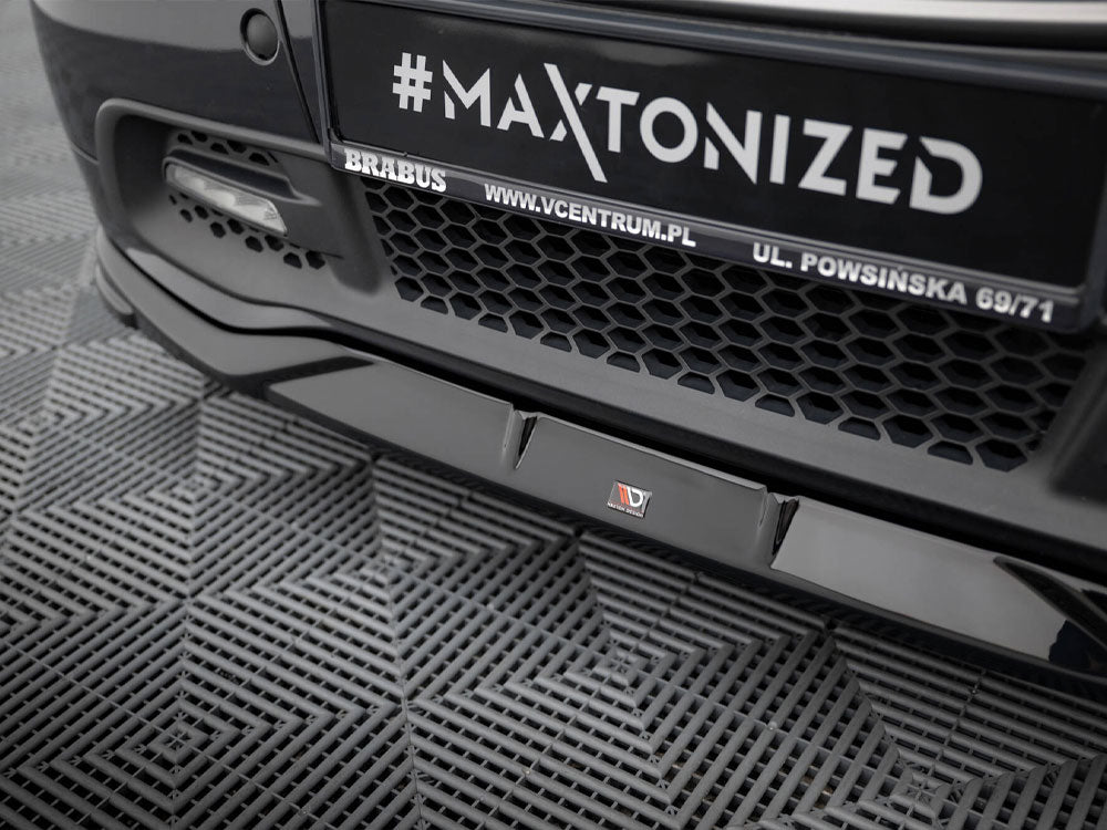 Maxton Design Front Splitter Brabus Smart Fortwo C451 Facelift
