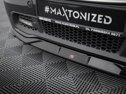 Maxton Design Front Splitter Brabus Smart Fortwo C451 Facelift