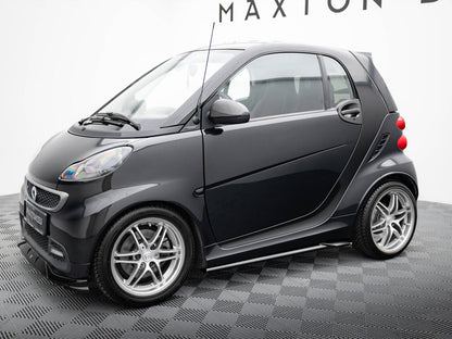 Maxton Design Side Skirts Diffusers Brabus Smart Fortwo C451 Facelift