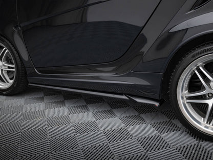 Maxton Design Side Skirts Diffusers Brabus Smart Fortwo C451 Facelift