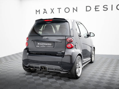 Maxton Design Rear Splitter (Vertical Bars) Brabus Smart Fortwo C451 Facelift