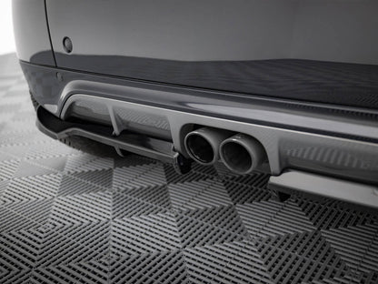 Maxton Design Rear Splitter (Vertical Bars) Brabus Smart Fortwo C451 Facelift