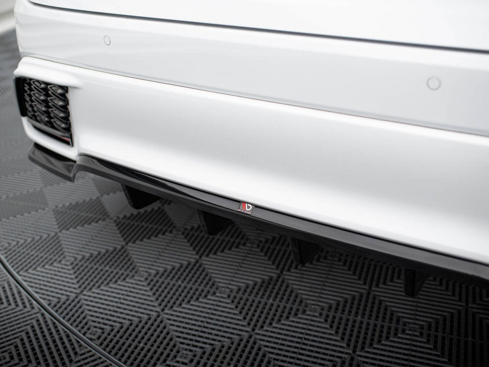 Maxton Design Rear Splitter (Vertical Bars) Lexus RX F-Sport Mk5