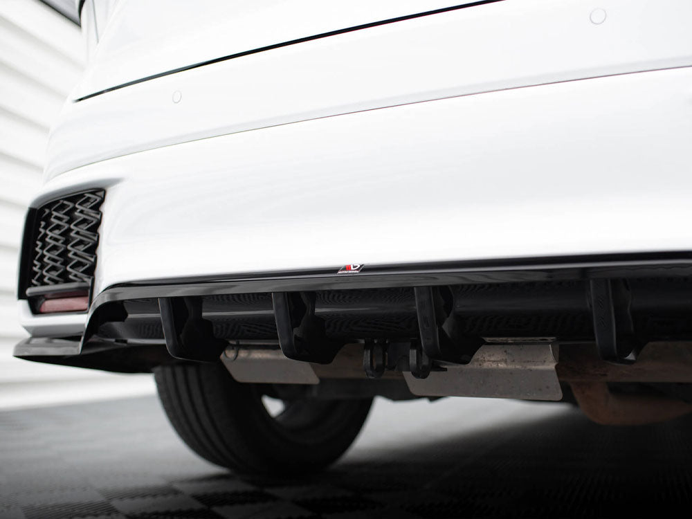 Maxton Design Rear Splitter (Vertical Bars) Lexus RX F-Sport Mk5