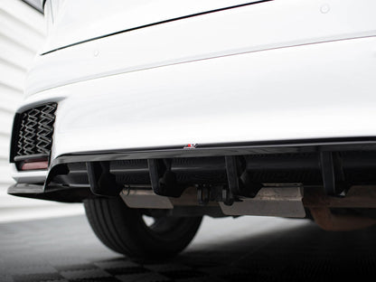 Maxton Design Rear Splitter (Vertical Bars) Lexus RX F-Sport Mk5