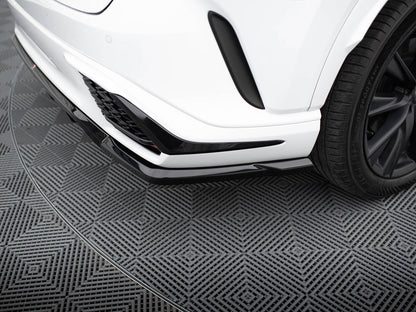 Maxton Design Rear Splitter (Vertical Bars) Lexus RX F-Sport Mk5