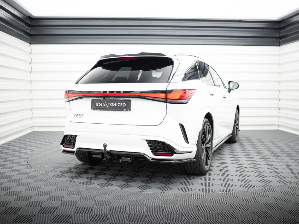 Maxton Design Rear Splitter (Vertical Bars) Lexus RX F-Sport Mk5