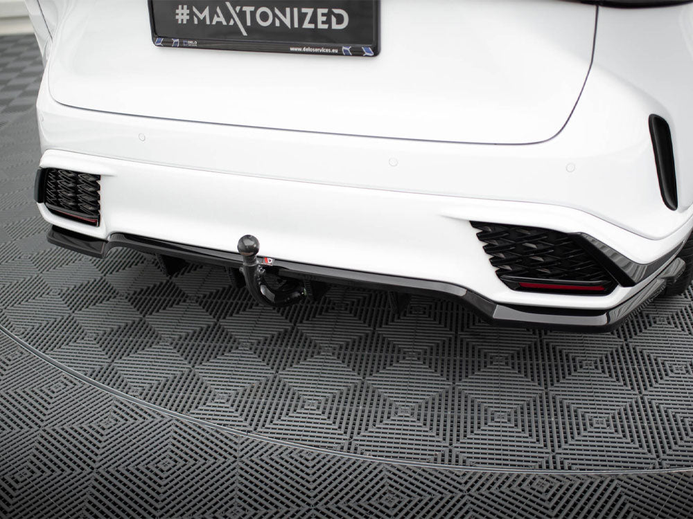 Maxton Design Rear Splitter (Vertical Bars) Lexus RX F-Sport Mk5