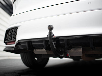 Maxton Design Rear Splitter (Vertical Bars) Lexus RX F-Sport Mk5