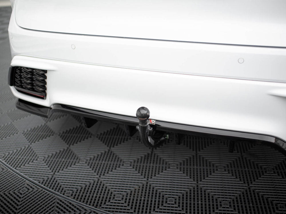 Maxton Design Rear Splitter (Vertical Bars) Lexus RX F-Sport Mk5