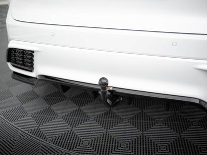 Maxton Design Rear Splitter (Vertical Bars) Lexus RX F-Sport Mk5