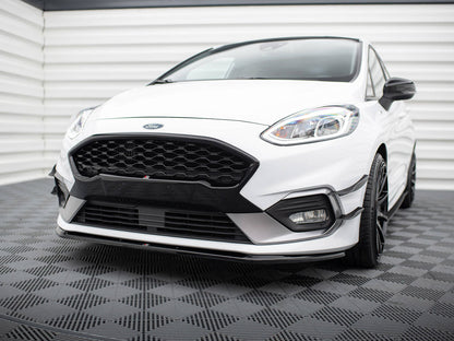 Maxton Design Front Splitter V.3 Ford Fiesta Mk8 ST / ST-Line