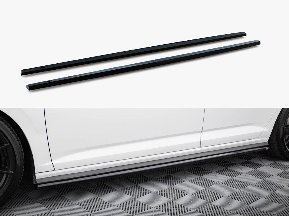 Maxton Design Side Skirts Diffusers Volkswagen Jetta GLI Mk7
