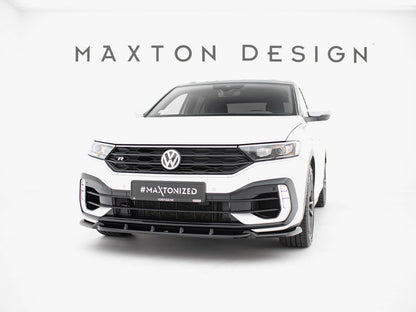 Maxton Design Front Splitter Volkswagen T-Roc R Mk1