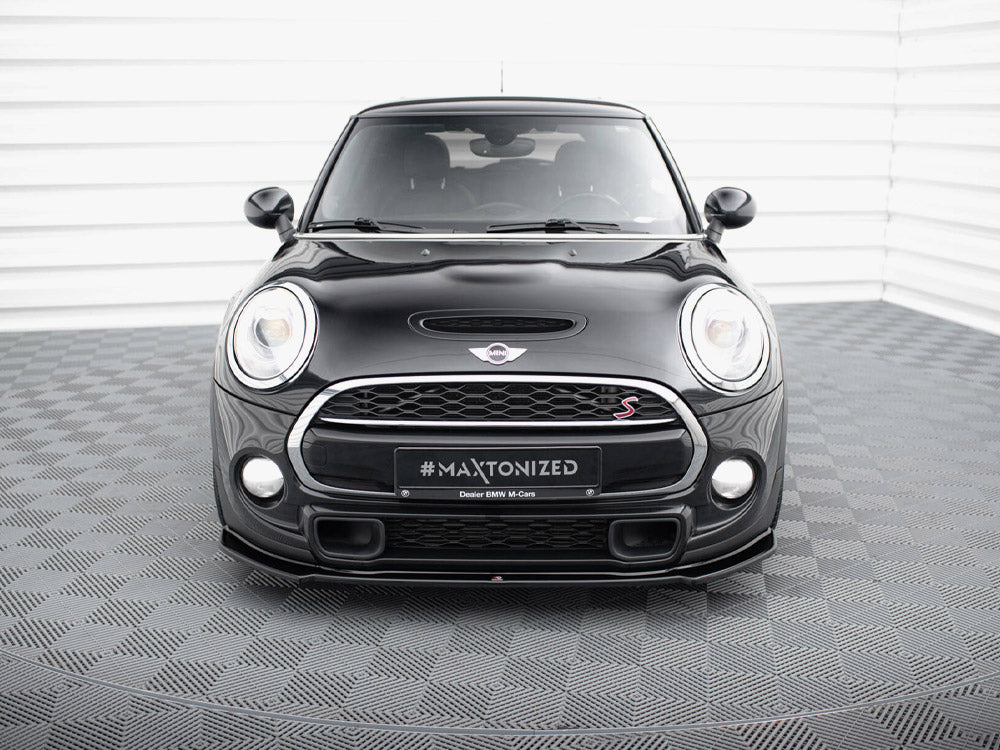 Maxton Design Front Splitter Mini Cooper S Mk3 Preface 3 Door (F56)