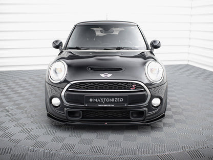Maxton Design Front Splitter Mini Cooper S Mk3 Preface 3 Door (F56)