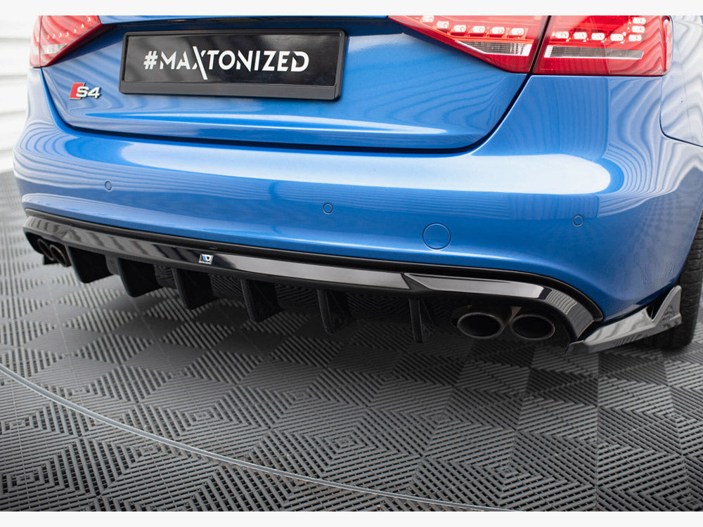 Maxton Design Rear Valance Audi S4 Sedan B8