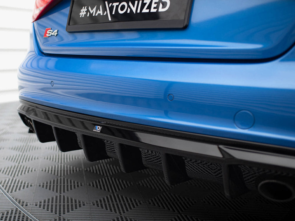 Maxton Design Rear Valance Audi S4 Sedan B8