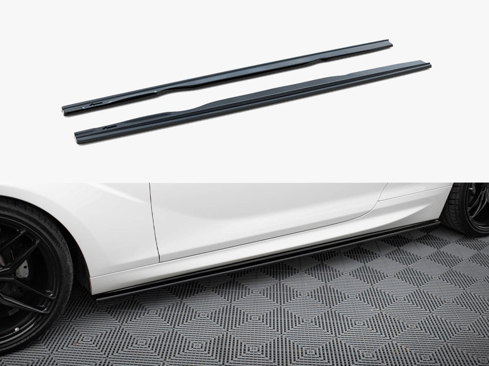 Maxton Design Side Skirts Diffusers BMW M6 / 6 M-Pack Coupe / Cabriolet F13 / F12