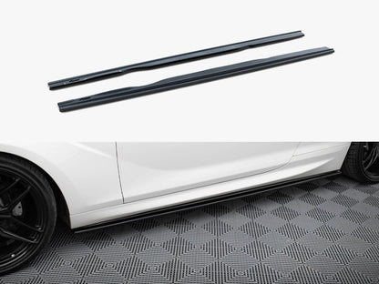 Maxton Design Side Skirts Diffusers BMW M6 / 6 M-Pack Coupe / Cabriolet F13 / F12
