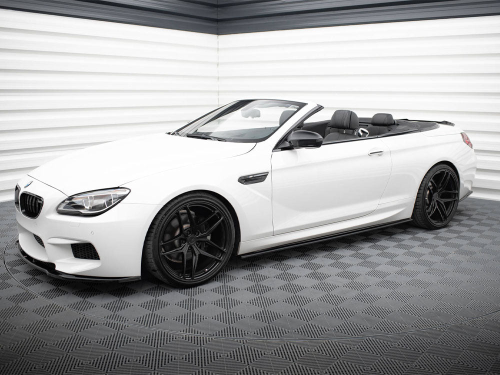 Maxton Design Side Skirts Diffusers BMW M6 / 6 M-Pack Coupe / Cabriolet F13 / F12