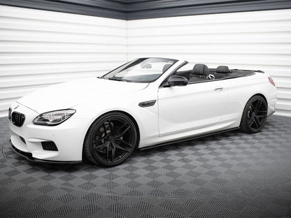 Maxton Design Side Skirts Diffusers BMW M6 / 6 M-Pack Coupe / Cabriolet F13 / F12