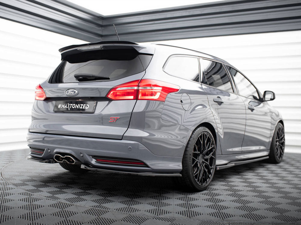 Maxton Design Spoiler CAP Ford Focus ST Mk3 Estate - Carbon Look