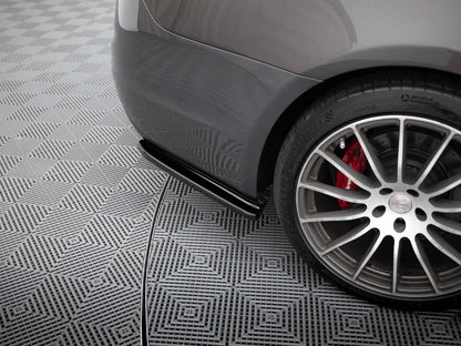 Maxton Design Rear Side Splitters Maserati Quattroporte Mk6 - Carbon Look