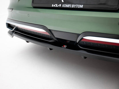 Maxton Design Rear Splitter (Vertical Bars) Kia Proceed GT-Line Mk1 Facelift