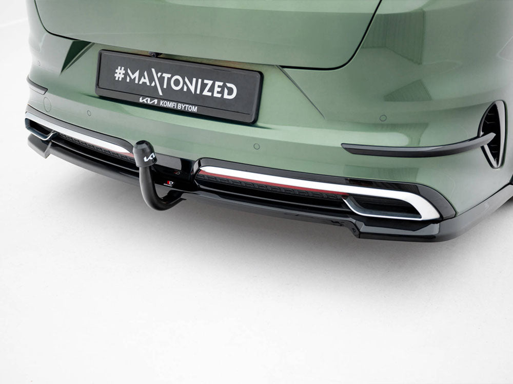 Maxton Design Rear Splitter (Vertical Bars) Kia Proceed GT-Line Mk1 Facelift