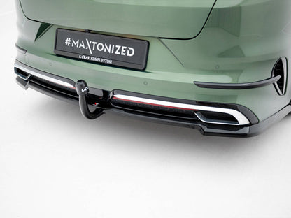 Maxton Design Rear Splitter (Vertical Bars) Kia Proceed GT-Line Mk1 Facelift