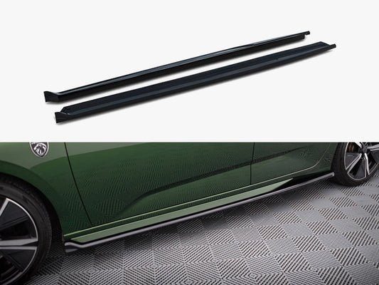 Maxton Design Side Skirts Diffusers Peugeot 308 Hatchback Mk3