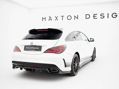 Maxton Design Rear Splitter (Vertical Bars) Mercedes-Benz CLA AMG-Line C117
