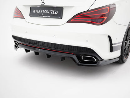 Maxton Design Rear Splitter (Vertical Bars) Mercedes-Benz CLA AMG-Line C117