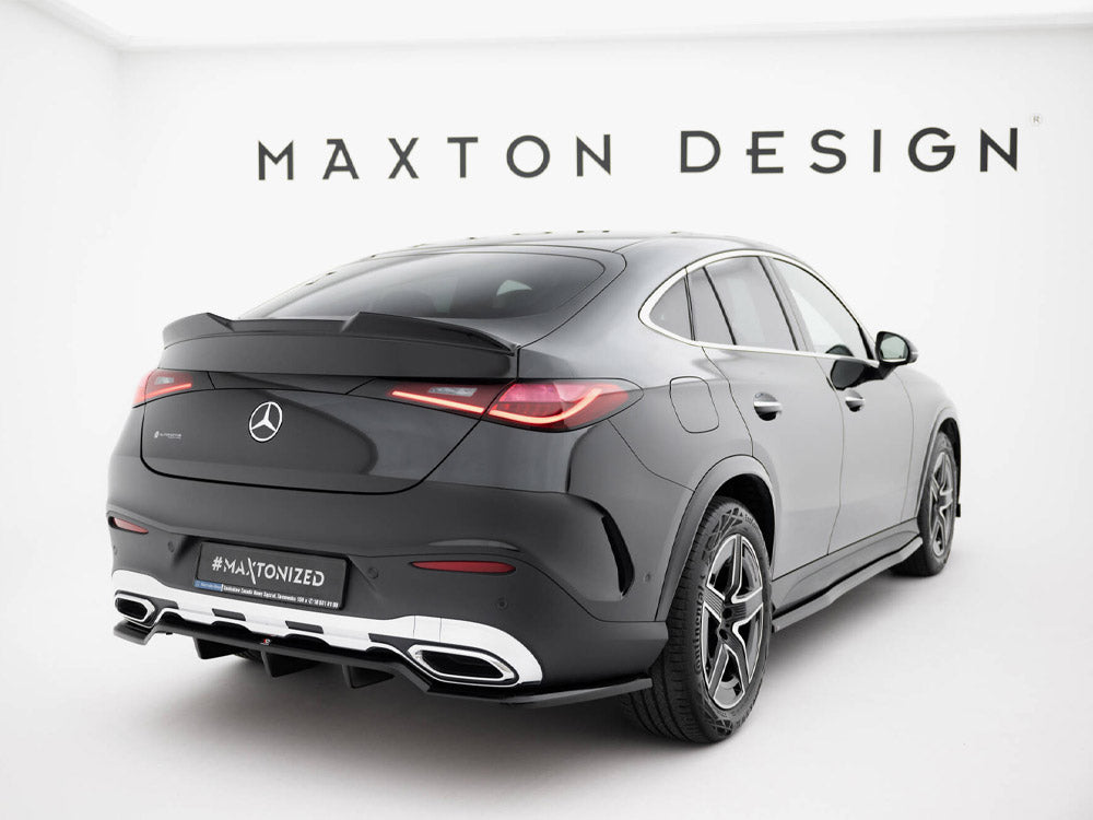Maxton Design Rear Splitter (Vertical Bars) Mercedes-Benz GLC Coupe AMG-Line C254