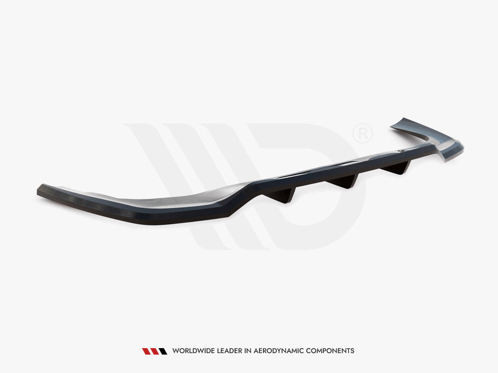 Maxton Design Rear Splitter (Vertical Bars) Mercedes-Benz GLC Coupe AMG-Line C254