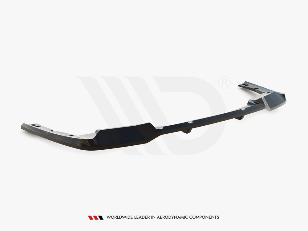 Maxton Design Rear Splitter (Vertical Bars) BMW iX3 M-Pack G08 Facelift