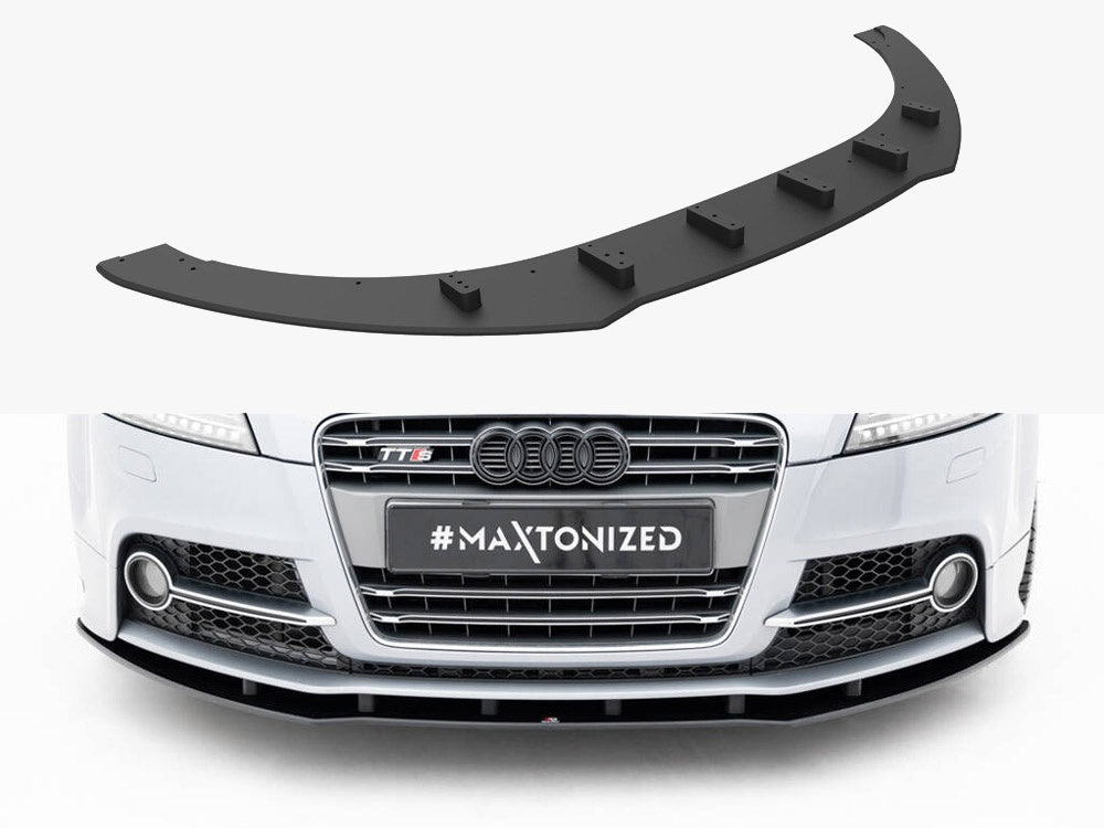 Maxton Design Street PRO Front Splitter Audi TT S / TT S-Line 8J Facelift