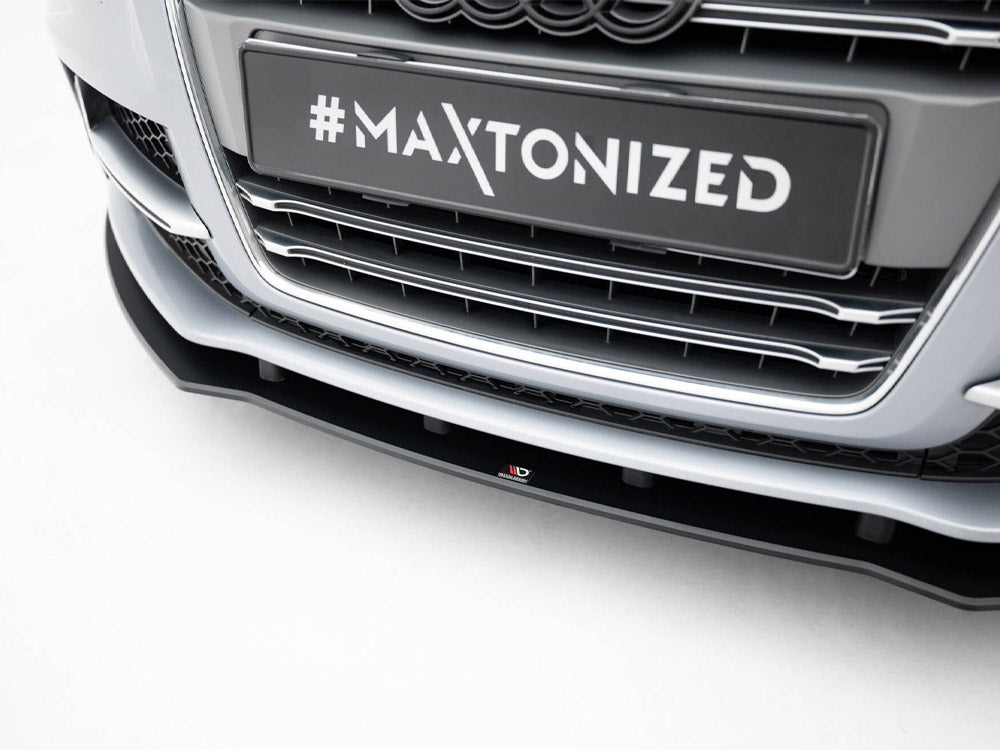 Maxton Design Street PRO Front Splitter Audi TT S / TT S-Line 8J Facelift