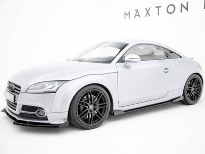 Maxton Design Street PRO Side Skirts Diffusers + Flaps Audi TT S / TT S-Line 8J Facelift
