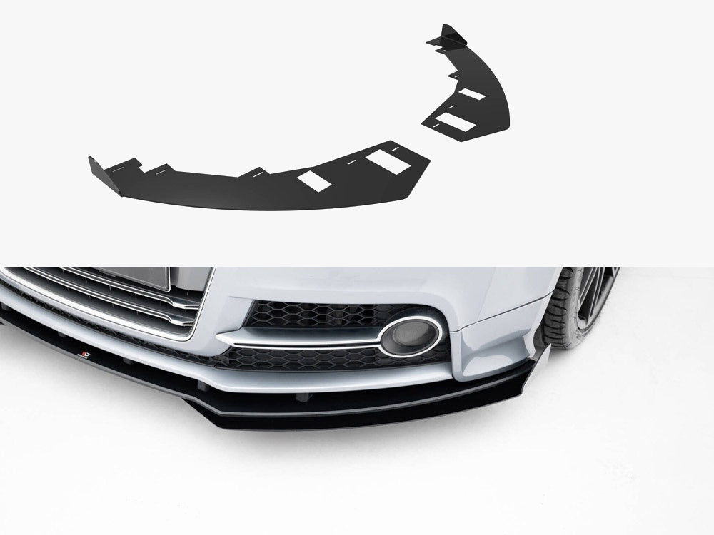 Maxton Design Front Flaps Audi TT S / TT S-Line 8J Facelift