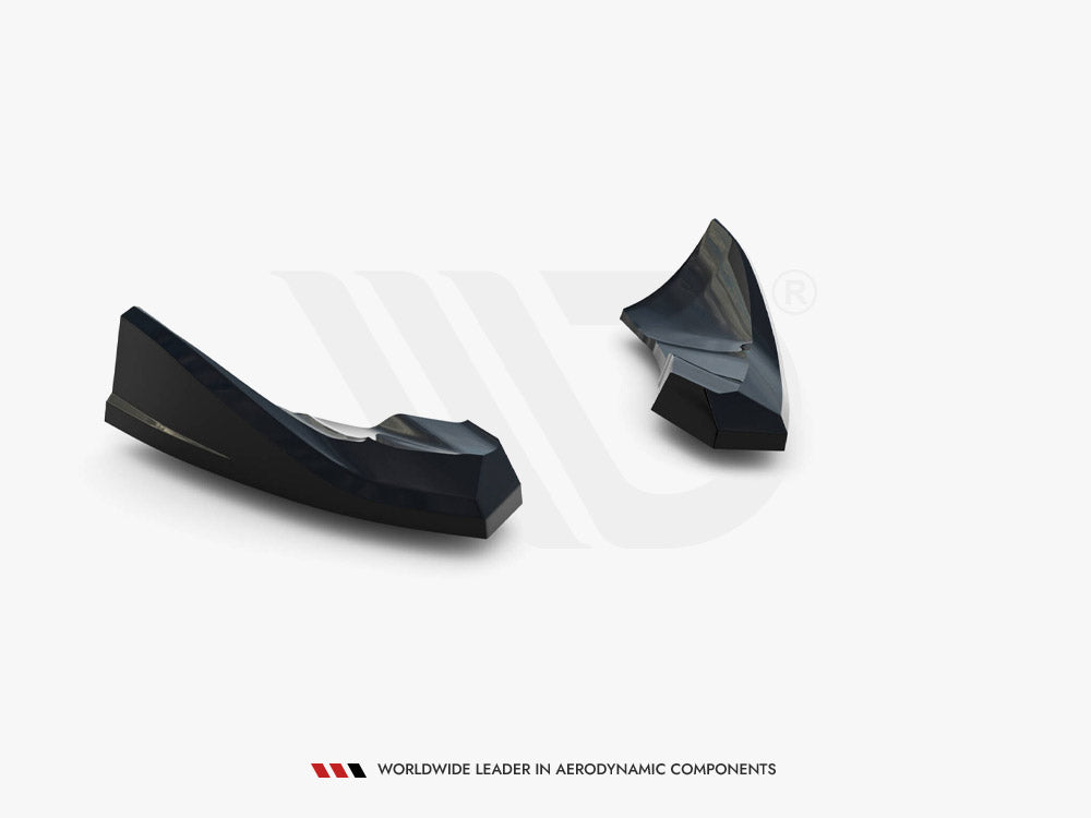 Maxton Design Rear Side Splitters Audi TT S-Line 8J Facelift