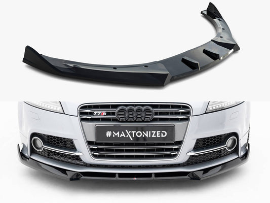 Maxton Design Front Splitter V.3 Audi TT S / TT S-Line 8J Facelift