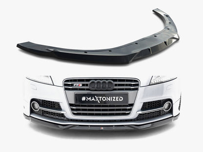 Maxton Design Front Splitter V.2 Audi TT S / TT S-Line 8J Facelift