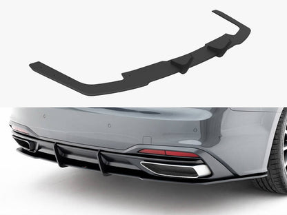 Maxton Design Street PRO Rear Diffuser Audi A5 F5 Facelift - Black-Red