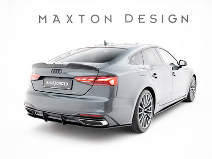 Maxton Design Street PRO Rear Diffuser Audi A5 F5 Facelift